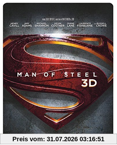 Zack Snyder Man Of Steel [Steelbook] [Blu-ray] [Import]