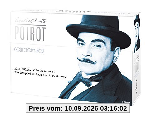 Poirot - Collector's Box im Schmuckkarton (exklusiv bei Amazon.de) [Limited Collector's Edition] [45 DVDs]
