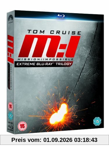 Mission Impossible Ultimate Trilogy [BLU-RAY]