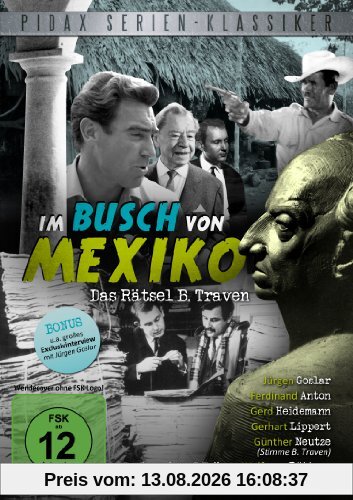 Pidax Serien-Klassiker: Im Busch von Mexiko: Das Rätsel B. Traven - Der komplette 5-Teiler [2 DVDs]