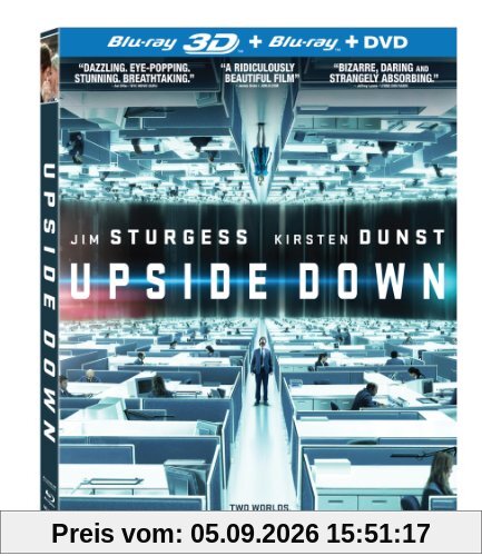 Upside Down Blu-Ray 3D + Blu-Ray + DVD