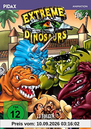 Extreme Dinosaurs, Vol. 2 / Weitere 13 Folgen der Kultserie (Pidax Animation) [2 DVDs]