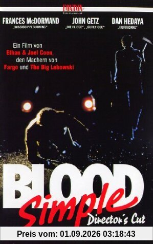 Blood Simple - Eine mörderischen nacht (Dir.Cut) [VHS]