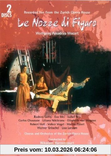 Rodney Gilfry Mozart, Wolfgang Amadeus - Le Nozze Di Figaro / Nikolaus Harnoncourt, Opernhaus Zürich [2 DVDs]