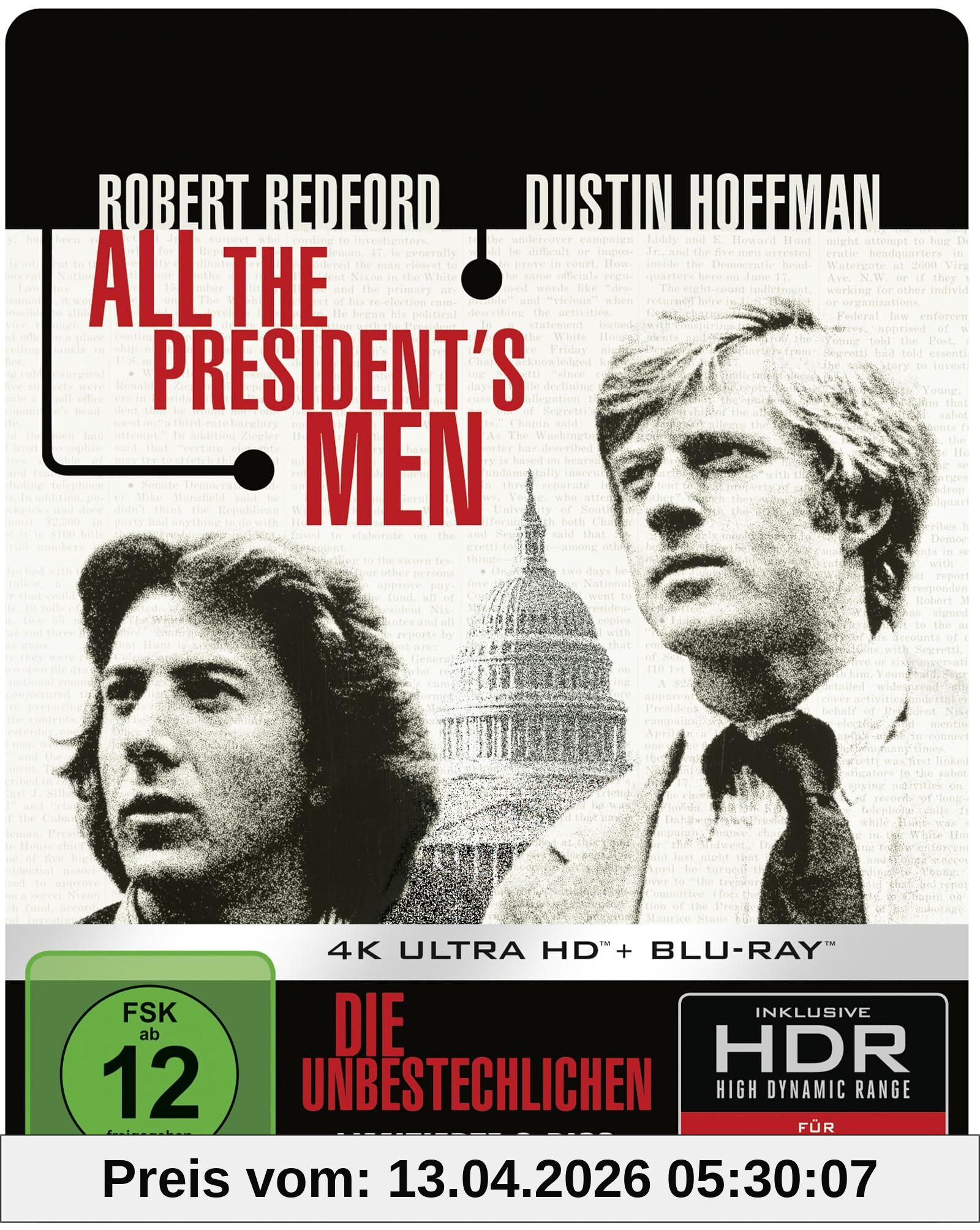 Die Unbestechlichen (Limitiertes Steelbook, 4K-UHD+Blu-ray)