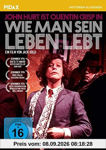 Wie man sein Leben lebt (The Naked Civil Servant) / Preisgekrönter Film mit John Hurt nach der Autobiographie von Quentin Crisp (Pidax Historien-Klassiker)