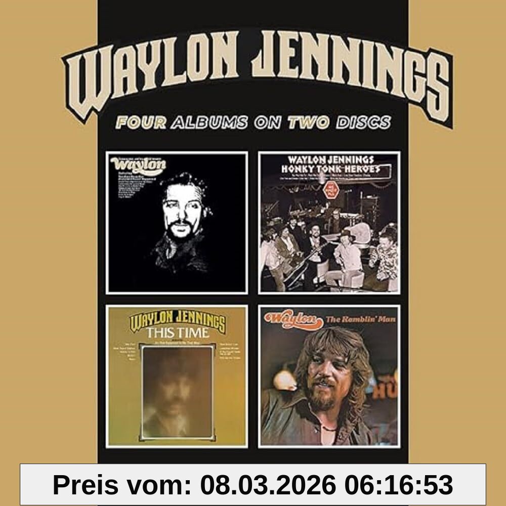 Waylon Jennings Lonesome, on'Ry & Mean/Honky Tonk Heroes/This Time