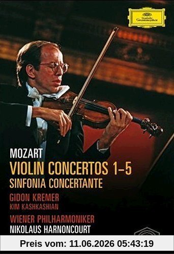 Mozart, Wolfgang Amadeus - Violinkonzerte 1 - 5 [2 DVDs]