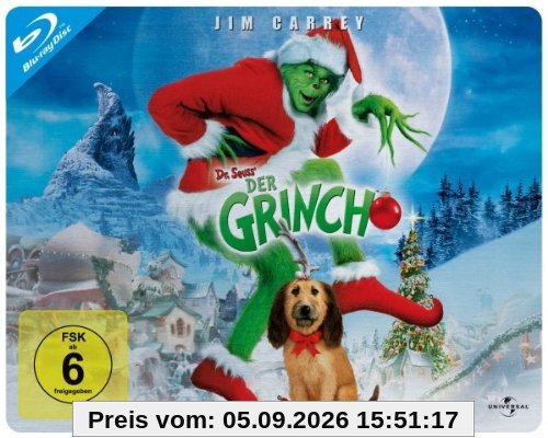Der Grinch - Limited Quersteelbook [Blu-ray]