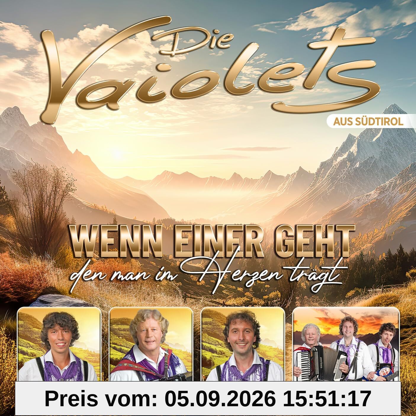 Die Vaiolets - Wenn einer geht den man im Herzen trägt