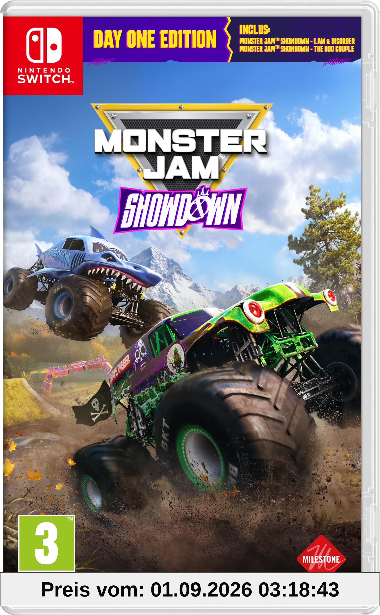 Monster Jam Showdown - Jeu Nintendo Switch - Day One Edition