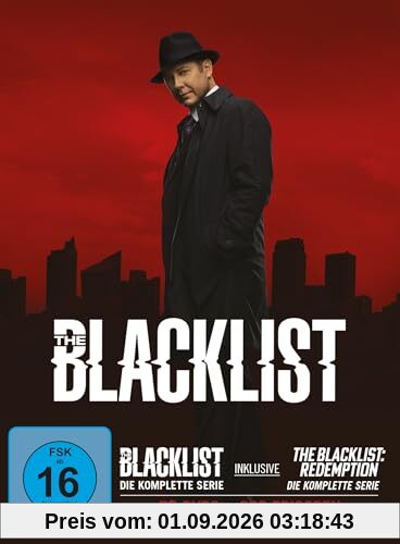 The Blacklist - Die komplette Serie [59 DVDs]