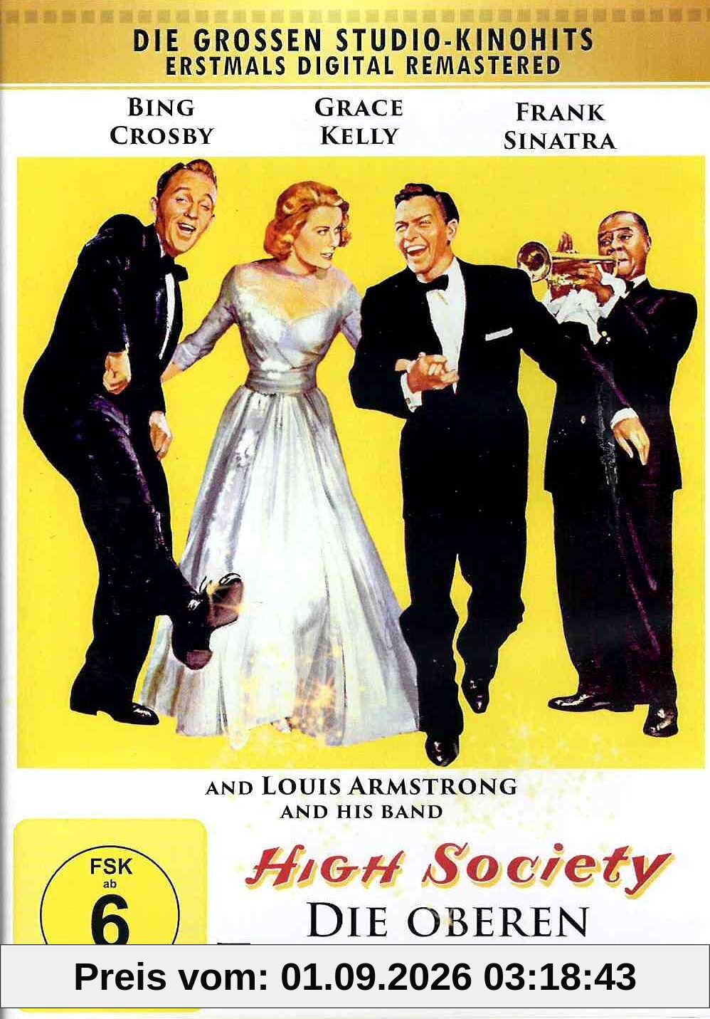 Die oberen Zehntausend (High Society) Brillantes romantisches Musical mit Weltstarbesetzung (Grace Kelly, Frank Sinatra und Bing Crosby)