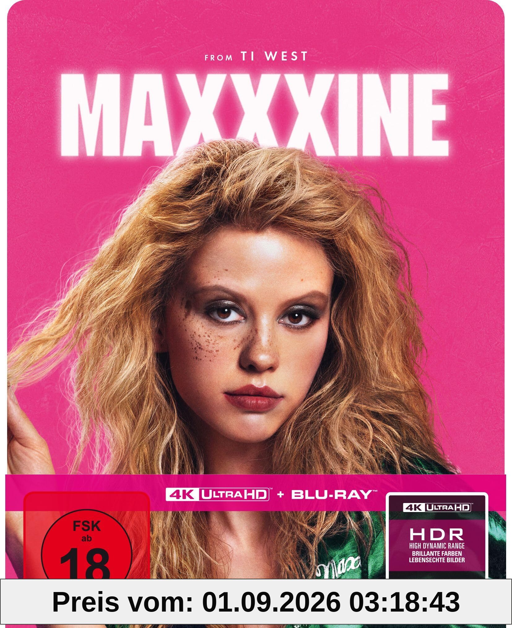 MaXXXine - MaXXXine - Limitiertes SteelBook (4K Ultra HD + Blu-ray)