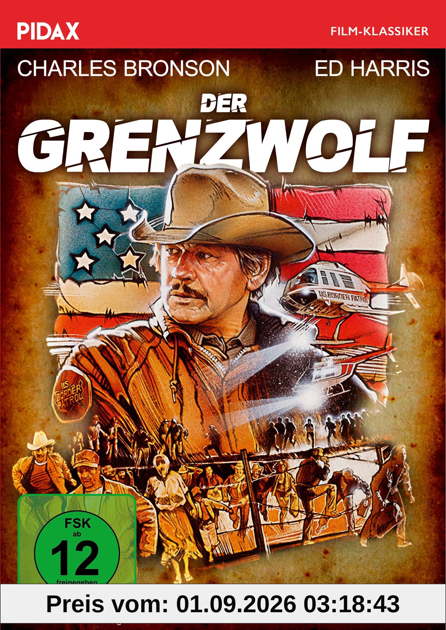 Der Grenzwolf (Borderline) / Harter Actionkrimi mit Charles Bronson und Ed Harris (Pidax Film-Klassiker)
