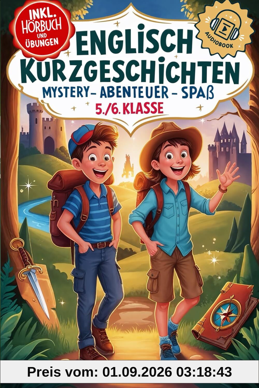 Englisch Kurzgeschichten für die 5./6. Klasse: Spannende Geschichten für einfaches Englischlernen! Mit Hörbuch, Vokabeln und Übungen – So macht ... und bringt nachhaltige Ergebnisse! (Have Fun)