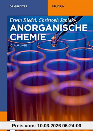 Erwin Riedel Anorganische Chemie (De Gruyter Studium)