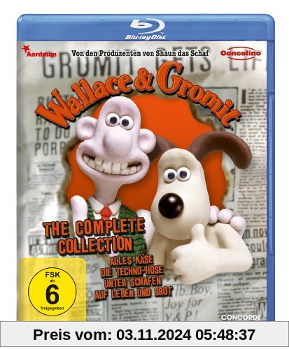 Wallace & Gromit - The Complete Collection [Blu-ray]