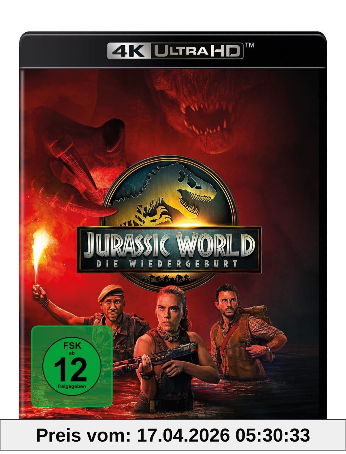 Jurassic World: Die Wiedergeburt (4K Ultra HD) [Blu-ray]