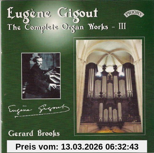 Gerard Brooks Gigout Orgelwerke Vol.3