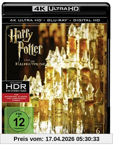 Harry Potter und der Halbblutprinz  (4K Ultra HD) (+ Blu-ray)
