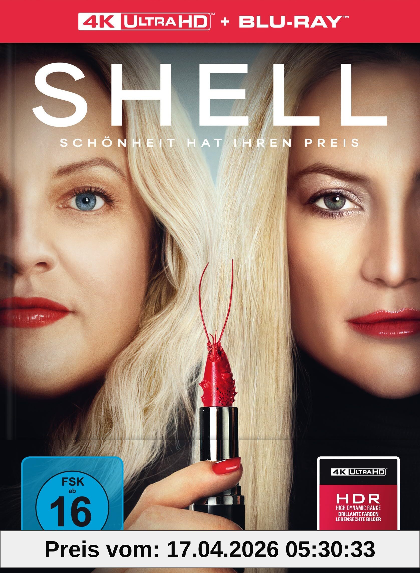 Shell - Schönheit hat ihren Preis - Limitiertes Mediabook (4K Ultra HD + Blu-ray)