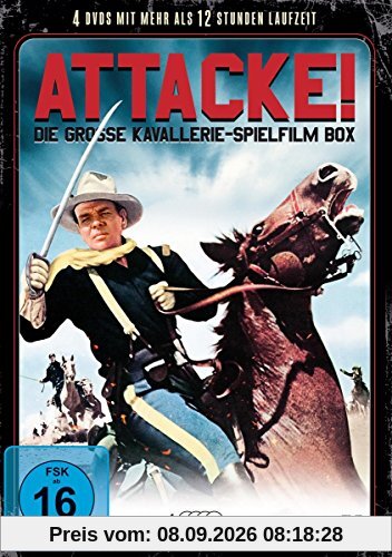 Attacke! - Die grosse Kavallerie-Spielfilm Box [4 DVDs]