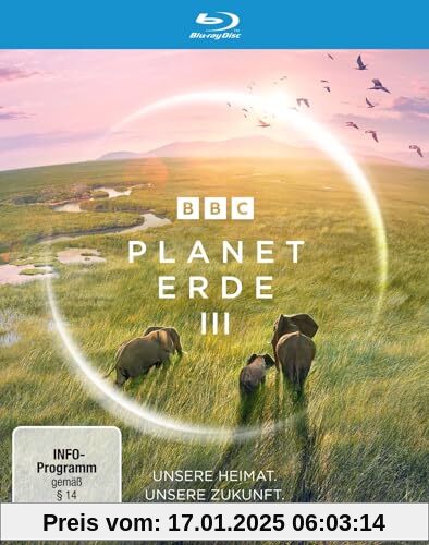 PLANET ERDE III - bekannt auch als ZDF-Reihe Unsere Erde III [Blu-ray]