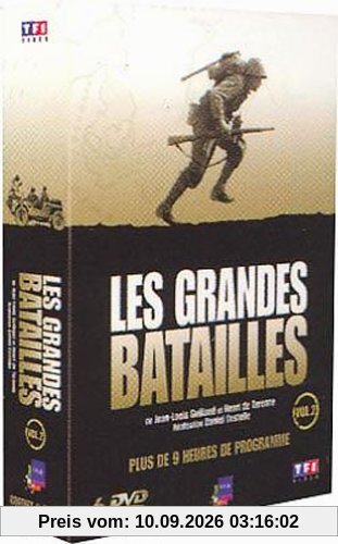 Les Grandes batailles, Vol. 2 : Désert / Moscou / Pacifique Banzaï / Stalingrad / Le Procès de Nuremberg / L'Atlantique - Coffret 6 DVD [FR Import]