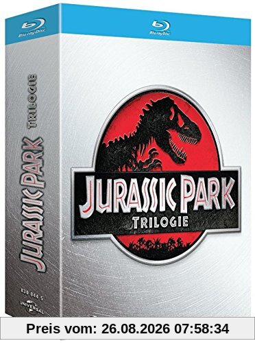 Coffret intégrale jurassic park : jurassic park ; jurassic park, le monde perdu ; jurassic park 3 [Blu-ray] [FR Import]