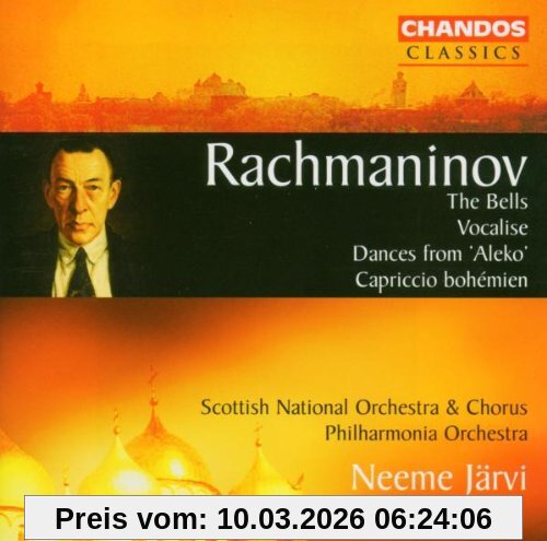 Neeme Järvi Rachmaninoff, Vocalise/ Die Glocken Op.35/+