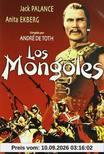 Los Mongoles / Director: Andre De Toth Actores: Jack Palance, Anita Ekberg,