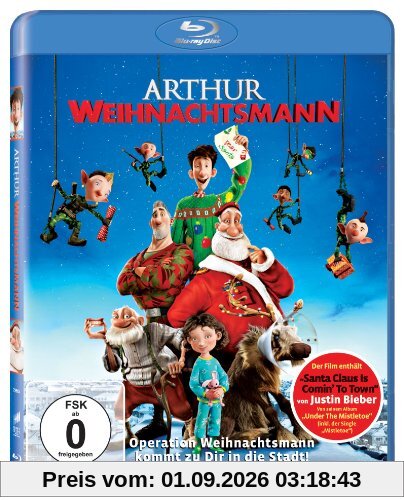 Arthur Weihnachtsmann [Blu-ray]