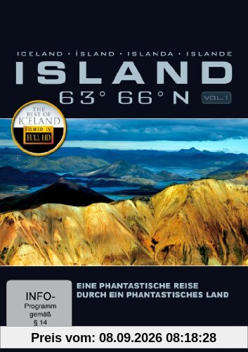 Island 63° 66° N - Eine phantastische Reise durch ein phantastisches Land