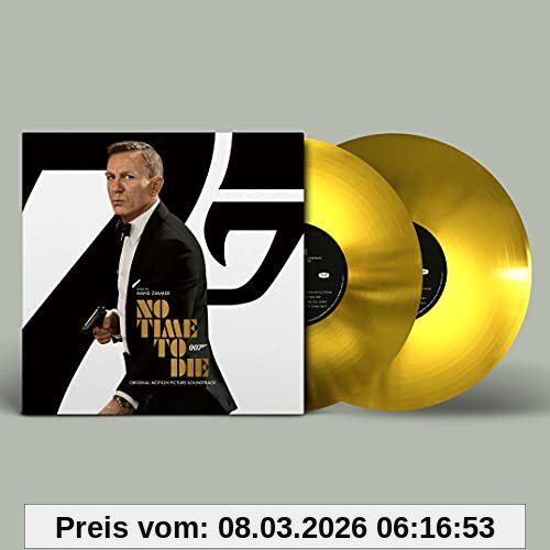Hans Zimmer – James Bond, No Time To Die (Golden Vinyl) (Exklusiv Auf Amazon.de) [Vinyl Lp]