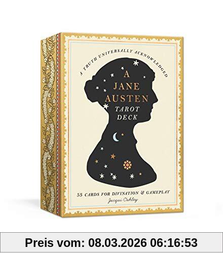Jacqui Oakley A Jane Austen Tarot Deck, 53 Cards For Divination And Gameplay
