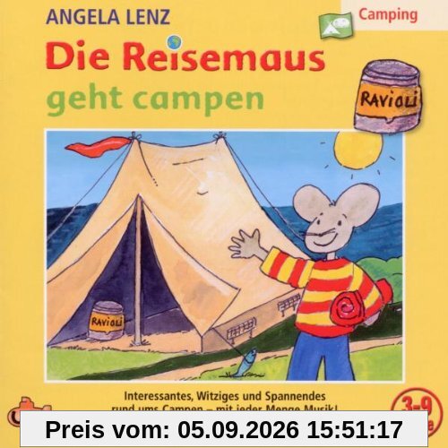 Die Reisemaus Geht Campen
