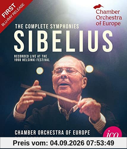 Jean Sibelius: Symphonien Nr. 1-7: Konzertmitschnitte des Helsinki Festivals 1998 [Blu-ray]