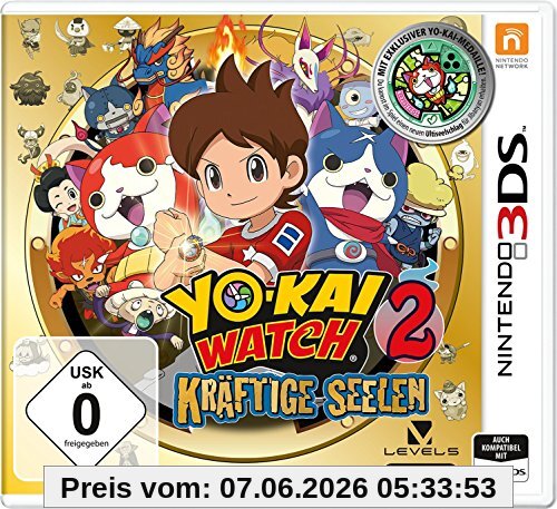 YO-KAI WATCH 2: Kräftige Seelen inkl. Medaille