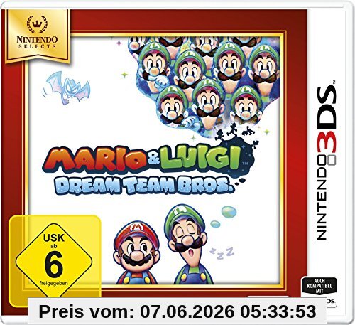 Mario and Luigi: DreamTeam - Nintendo Selects - [3DS]