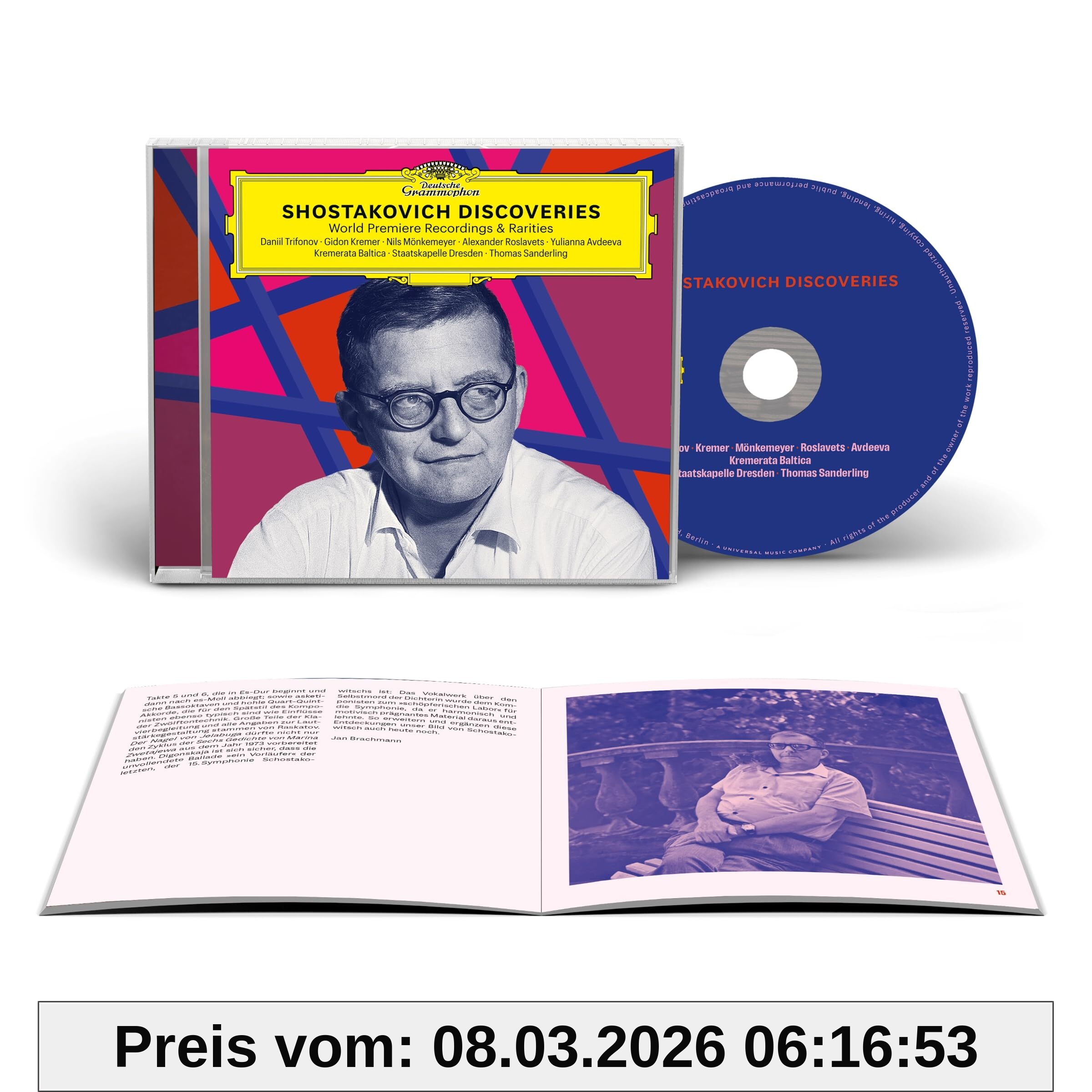 Trifonov, Mönkemeyer, Kremer, Sanderling, Avdeeva Shostakovich Discoveries