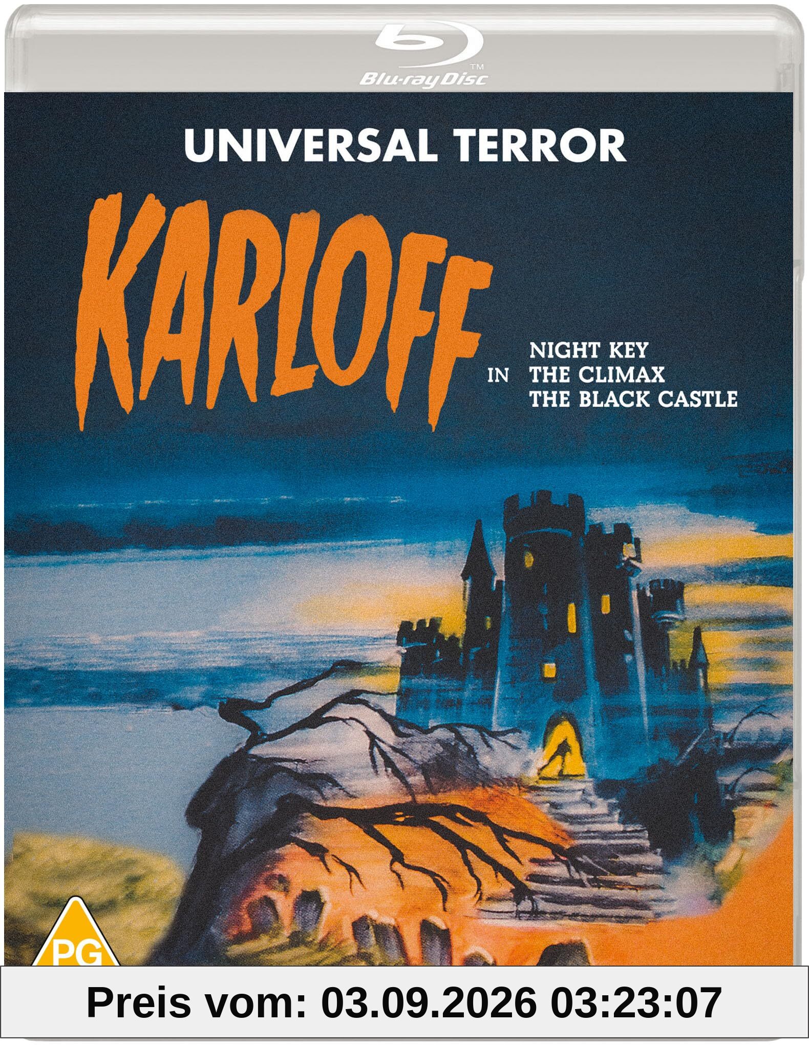 UNIVERSAL TERROR (Three films starring Boris KARLOFF) (Eureka Classics) Two-Disc Blu-ray
