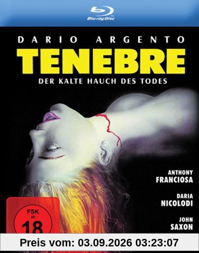 Tenebre - Der kalte Hauch des Todes [Blu-ray]