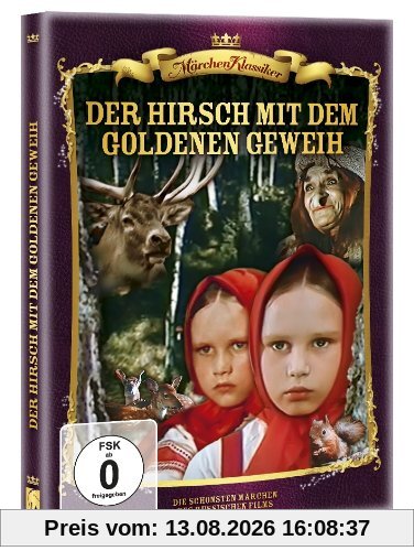Der Hirsch mit dem goldenen Geweih ( digital überarbeitete Fassung )