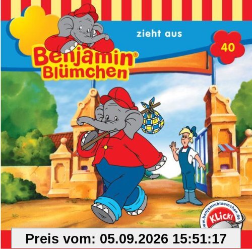 Benjamin Blümchen - Folge 40: Benjamin zieht aus [Audio-CD]