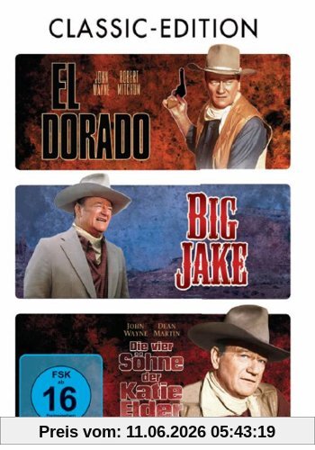 El Dorado / Big Jake / Die vier Söhne der Katie Elder [3 DVDs]