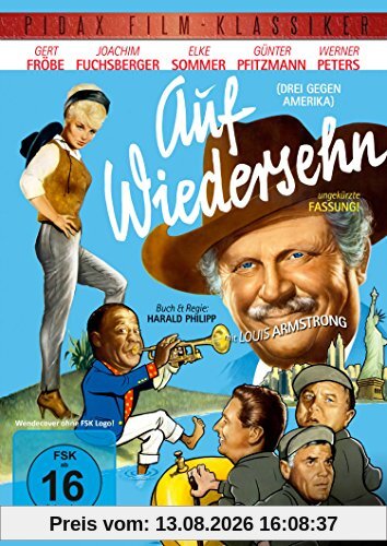 Auf Wiedersehn (Drei gegen Amerika) - Die ungekürzte Fassung des Kultfilms mit Starbesetzung (Pidax Film-Klassiker)
