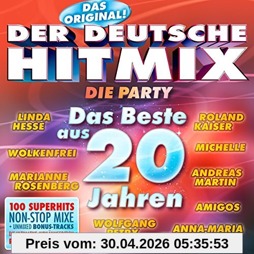 Der deutsche Hitmix-20 Jahre Jubiläumsedition
