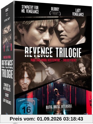 Revenge Trilogie (Sympathy for Mr. Vengeance / Oldboy / Lady Vengeance) [3 DVDs]