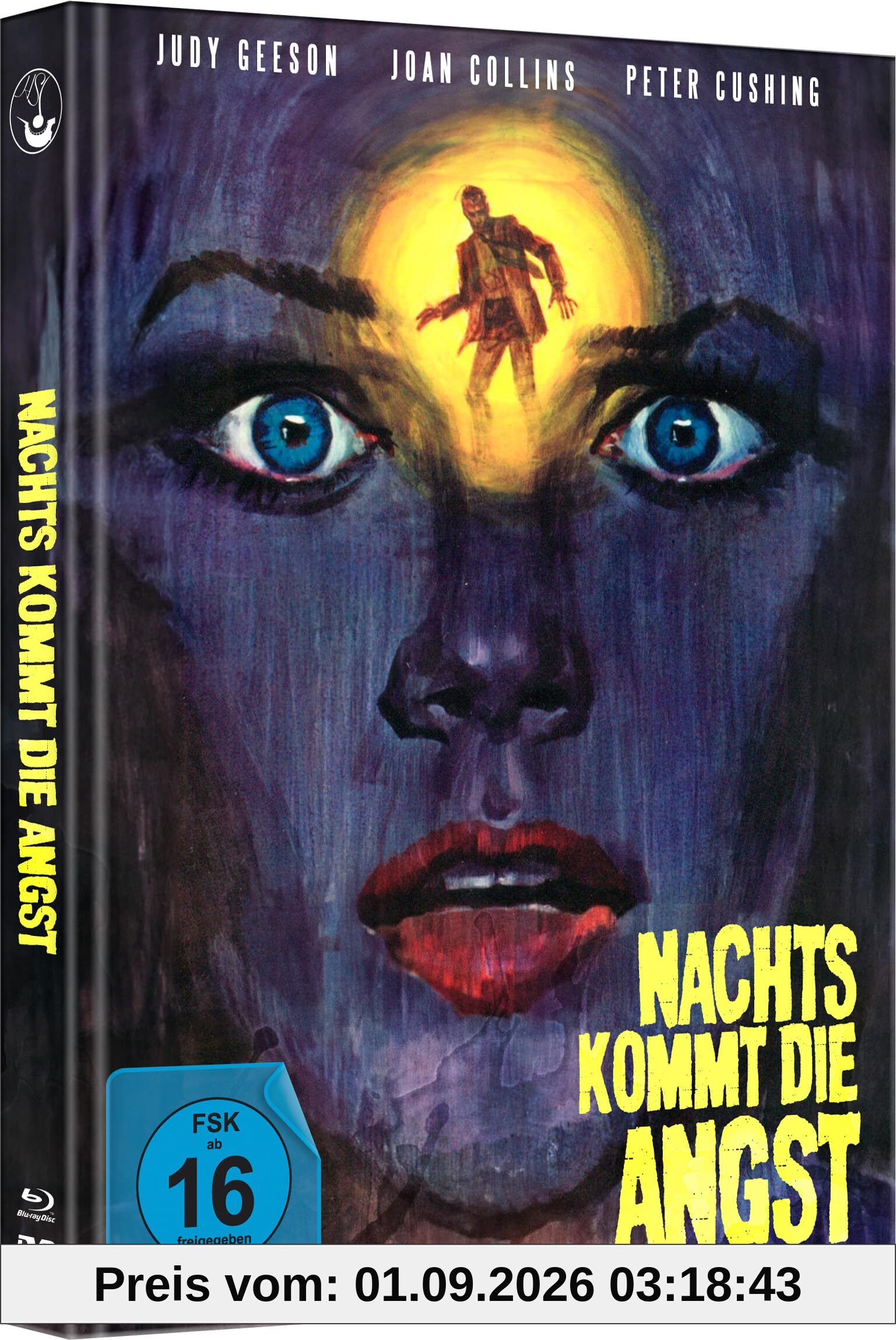 Nachts kommt die Angst (Limited Mediabook BD+DVD+Booklet) [Blu-ray]